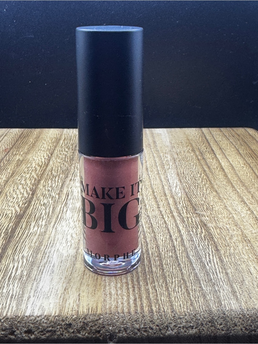 Morphe Make It Big Plumping Lip Gloss - “Natural Born Kisser” (Pink/Brown) 🆕 - Picture 1 of 4